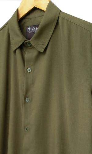 Camisa Visco Confort Pesto - MAHS