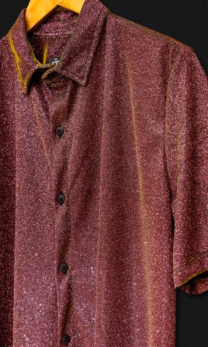Camisa Night Camaleão Marsala / Dourado - MAHS