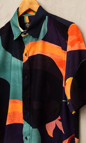 Camisa Estampada Unissex Lexin - MAHS