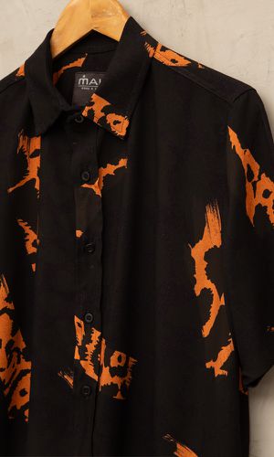 Camisa Estampada Unissex Ryvan - MAHS
