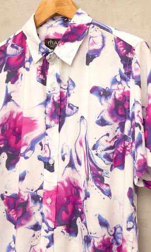 Camisa Estampada Unissex Nexa - MAHS