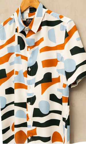 Camisa Estampada Elos - MAHS