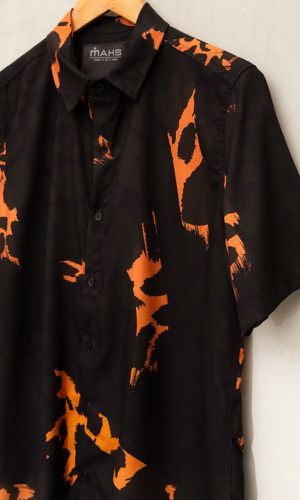 Camisa Estampada Unissex Ryvan - MAHS