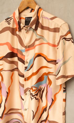 Camisa Estampada Unissex Sarin - MAHS