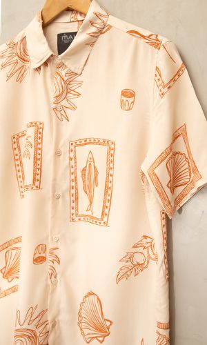 Camisa Estampada Unissex Maren - MAHS
