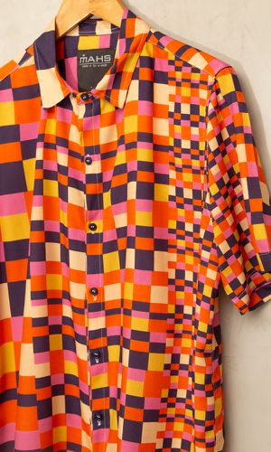 Camisa Estampada Unissex Dorin - MAHS