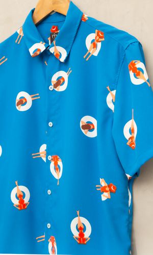 Camisa Estampada Unissex Dean - MAHS