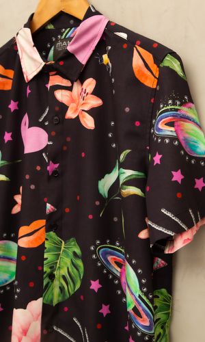 Camisa Estampada Unissex Luric - MAHS