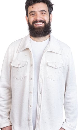 Camisa Fleece Botonê - MAHS