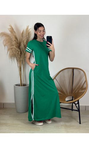 VESTIDO COM GALÃO 