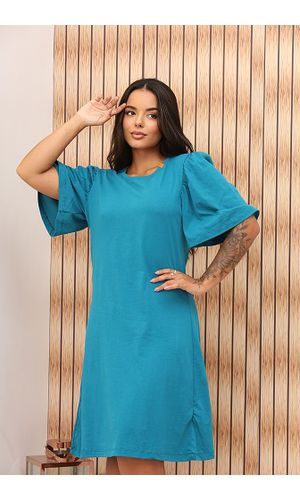 VESTIDO MANGA BUFANTE 