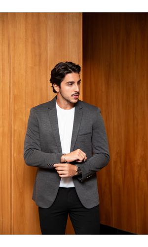 Blazer Chumbo/ Mescla 