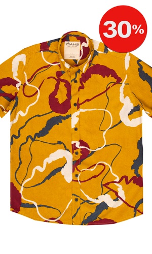 Camisa Estampada Unissex Pollock - MAHS