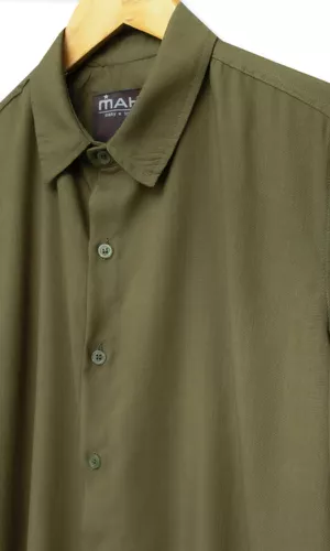 Camisa Visco Confort Pesto - MAHS
