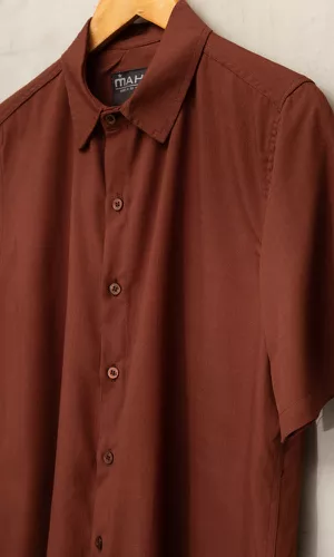 Camisa Visco Confort Nut - MAHS