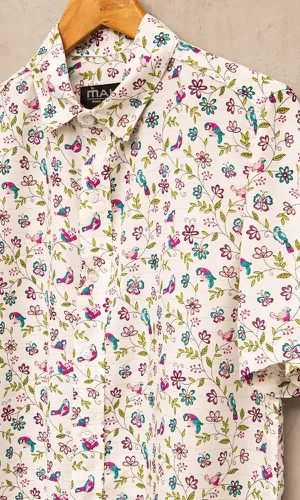 Camisa Estampada Unissex Naila - MAHS