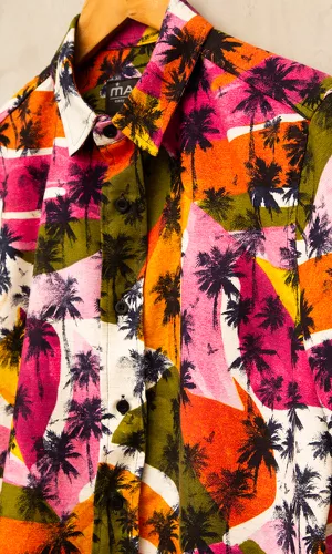 Camisa Estampada Unissex Vielle - MAHS