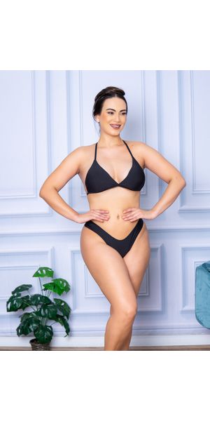 Biquíni Asa Delta Preto - Moda LLevo | Moda Fitness