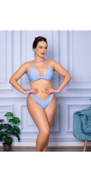 Biquíni Asa Delta Azul Bebe - Moda LLevo | Moda Fitness