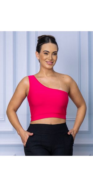 Cropped Suplex Mula Manca Rosa Pink - Moda LLevo | Moda Fitness