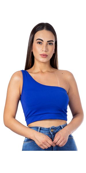 Cropped Suplex Mula Manca Azul Royal - Moda LLevo | Moda Fitness