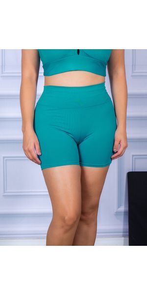 Short Suplex Verde Piscina - Moda LLevo | Moda Fitness
