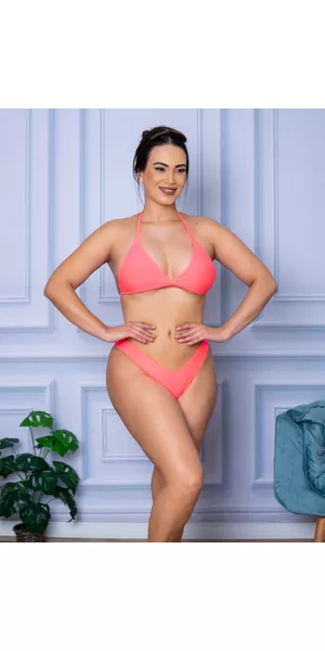 Biquíni Asa Delta Rosa - Moda LLevo | Moda Fitness