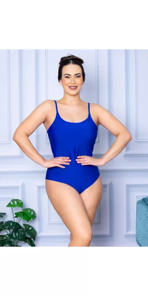Body Feminino Alcinha Azul Royal - Moda LLevo | Moda Fitness