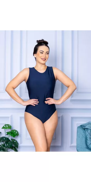 Body Feminino Regata Azul Marinho - Moda LLevo | Moda Fitness