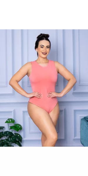 Body Feminino Regata Rosa - Moda LLevo | Moda Fitness