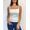 Blusa Cintia regata basica alça fina - Off white