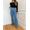 Calça Vih Wide Leg cintura super alta - Jeans médio 
