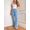 Calça Guta Wide Leg Cintura media - Jeans claro 