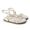 Papete Feminina Alice Sola Baixa Off White