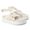 Papete Feminina Alessandra Sola Alta Off White