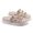 Sandalia Papete Cecilia Tiras com Piramide Off White