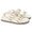 Sandalia Papete Sola Baixa Lara Off White