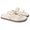 Sandalia Papete Sola Baixa Melina Off White