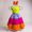 Vestido Marisol Bordado Neon