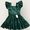 Vestido Mell verde escuro