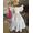 vestido Mell xadrez bege