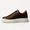 Tênis Casual Pulse Sneaker Café Em Couro 