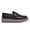 Loafer Orion Couro Preto Sola Tratorada 