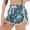 Shorts Feminino Praia Florido Black Beast