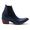 Bota Feminina Texana Western Escamada Azul