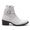 Bota Feminina Ankle Branco