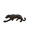 ESCULTURA PANTERA PRETO FOSCO (P)