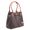 Bolsa Feminina Estilo Saco Grande De Ombro estampada Marrom - Gouveia Costa 