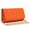 Bolsa Feminina Bordada Estilo Clutch Blogueira Moda Festa Laranja - Gouveia Costa
