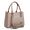 Bolsa Luxo Feminina Palha Baú Alça de Mão e Transversal Nude - Gouveia Costa